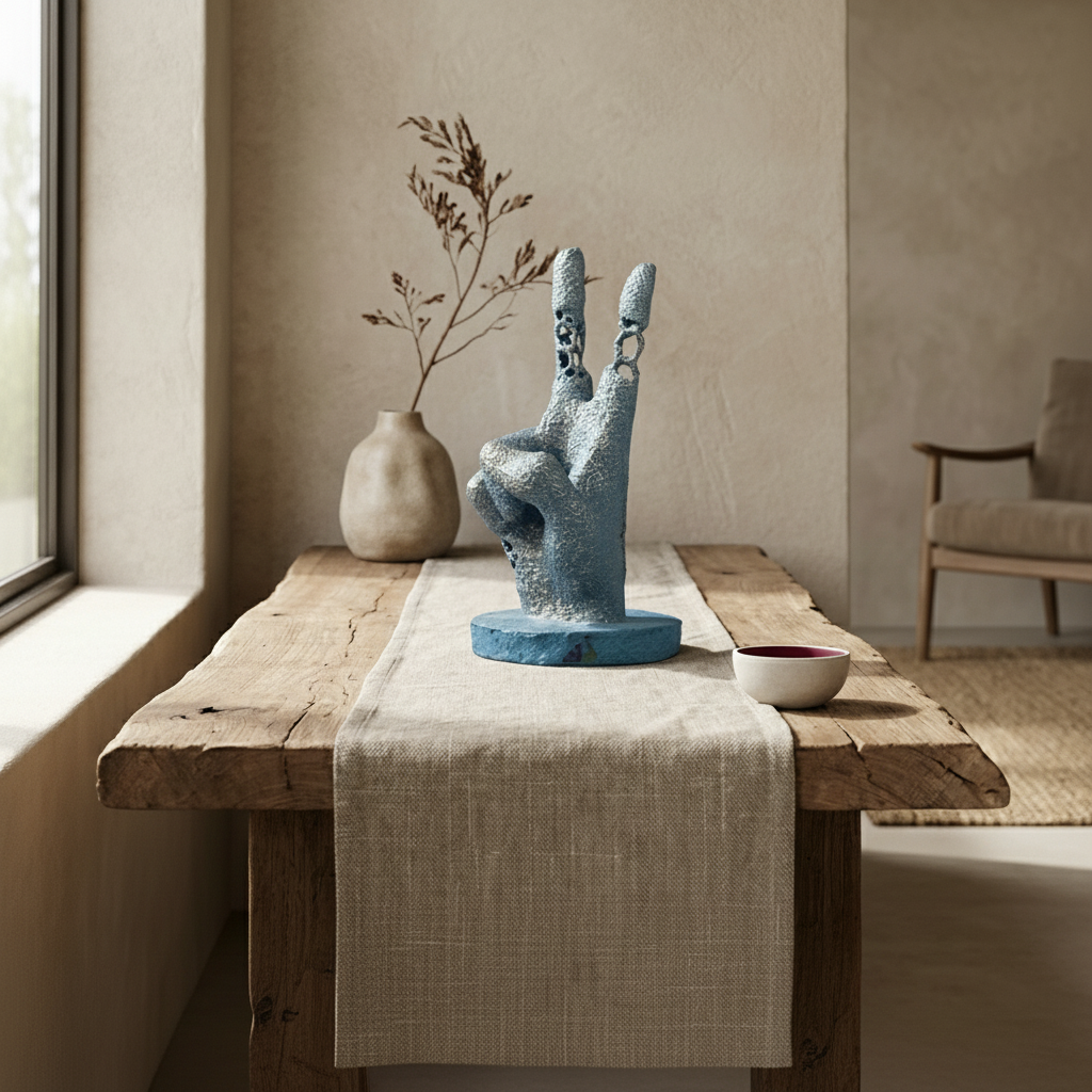 Peace Hand Sculpture | Set of 1