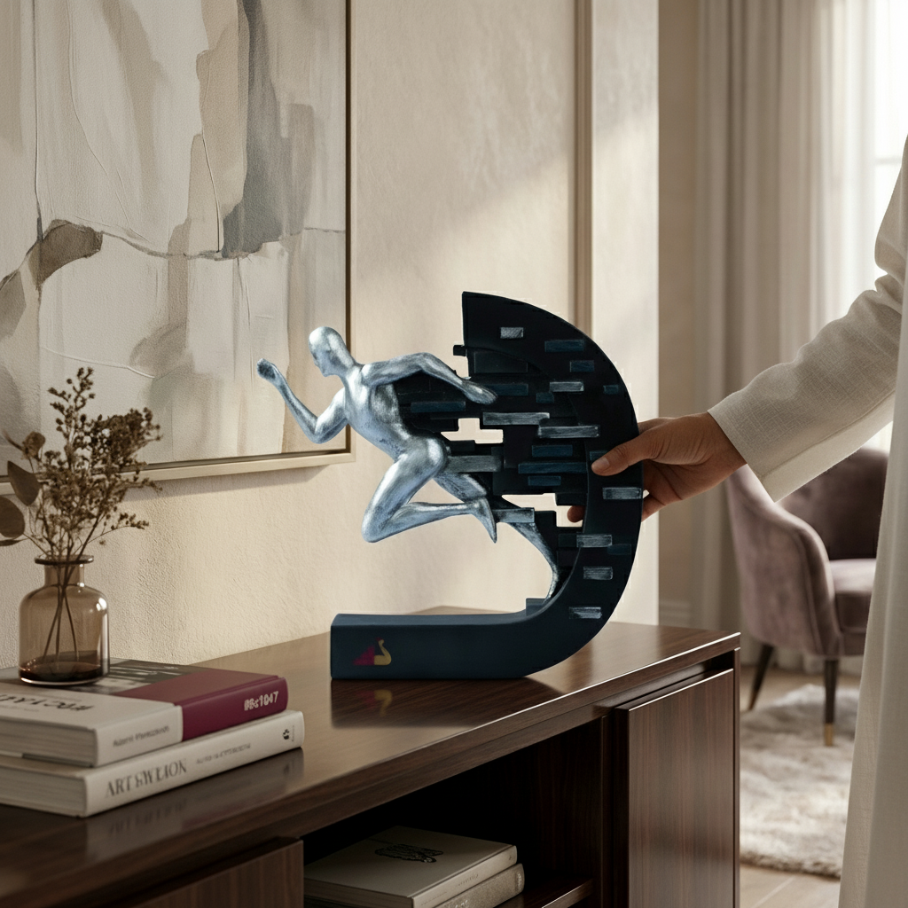 The Breakthrough Runner Sculpture | Set of 1
