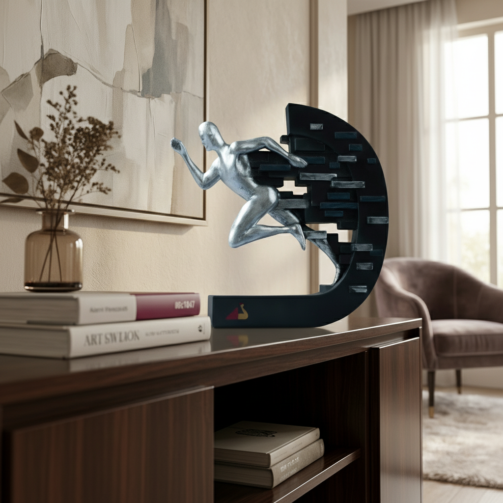 The Breakthrough Runner Sculpture | Set of 1