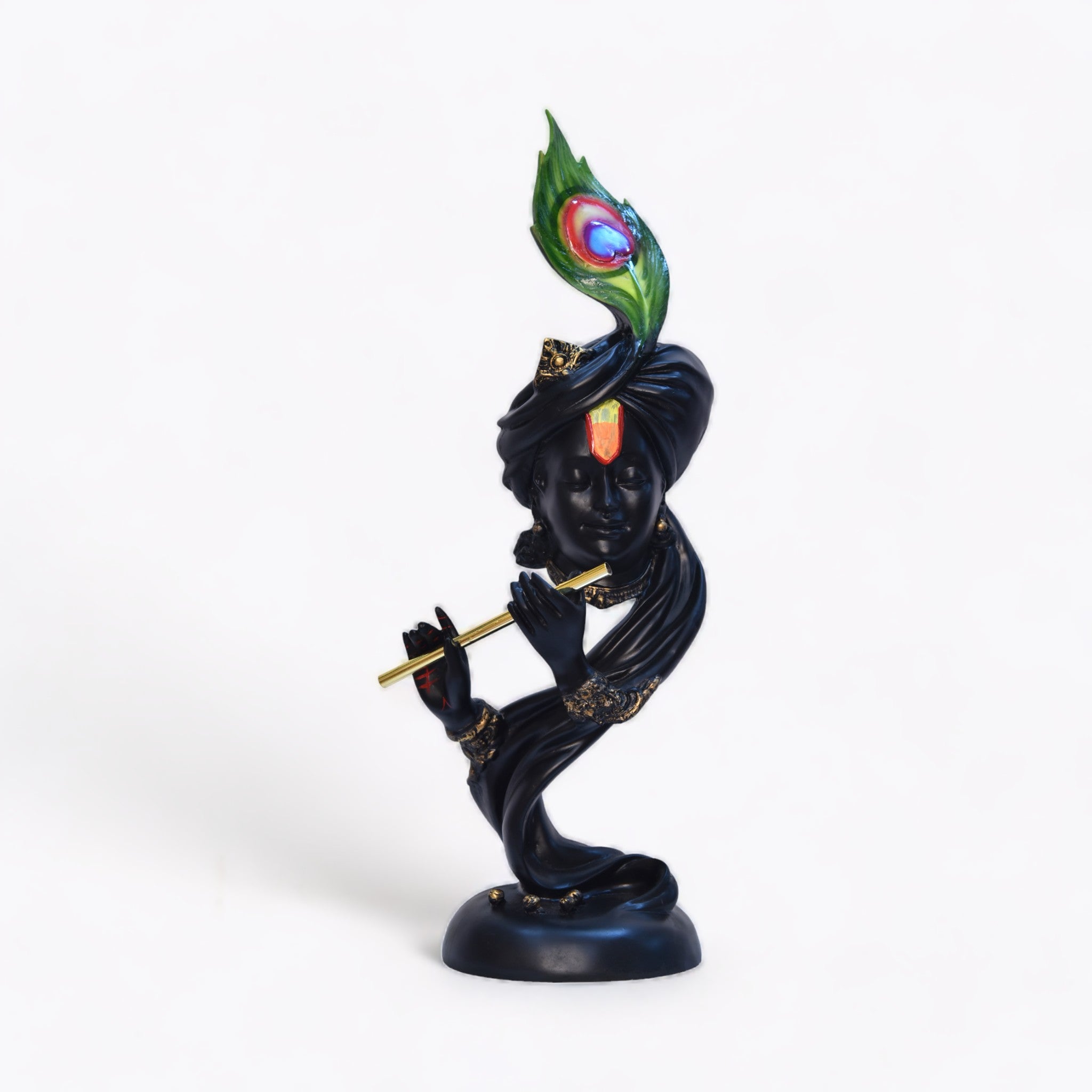 Celestial Melody Krishna Statue | God Statue | Set of 1
