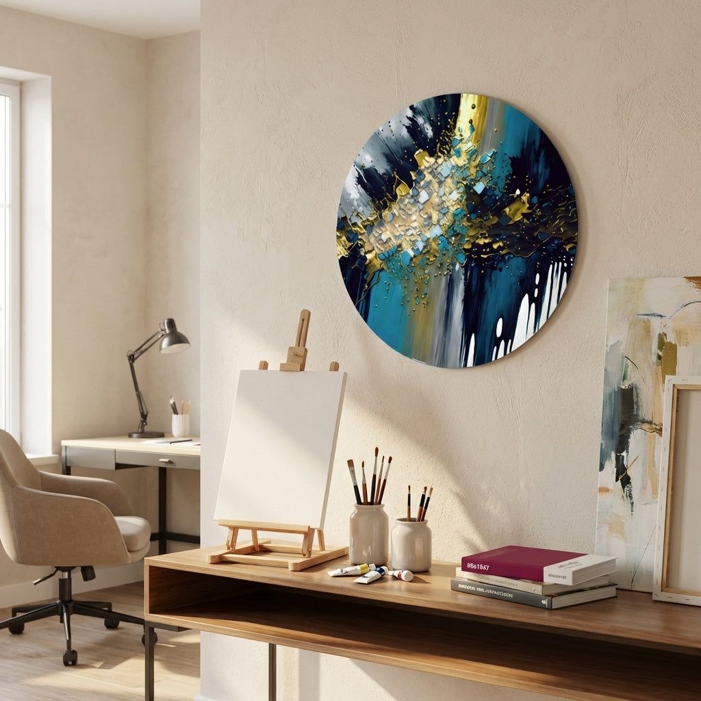 Abstract Elegance Triptych Wall Art