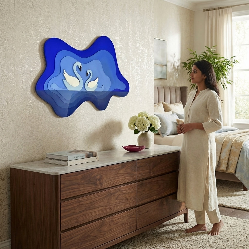 Serenade of Swans Wall Art | Set Of 1