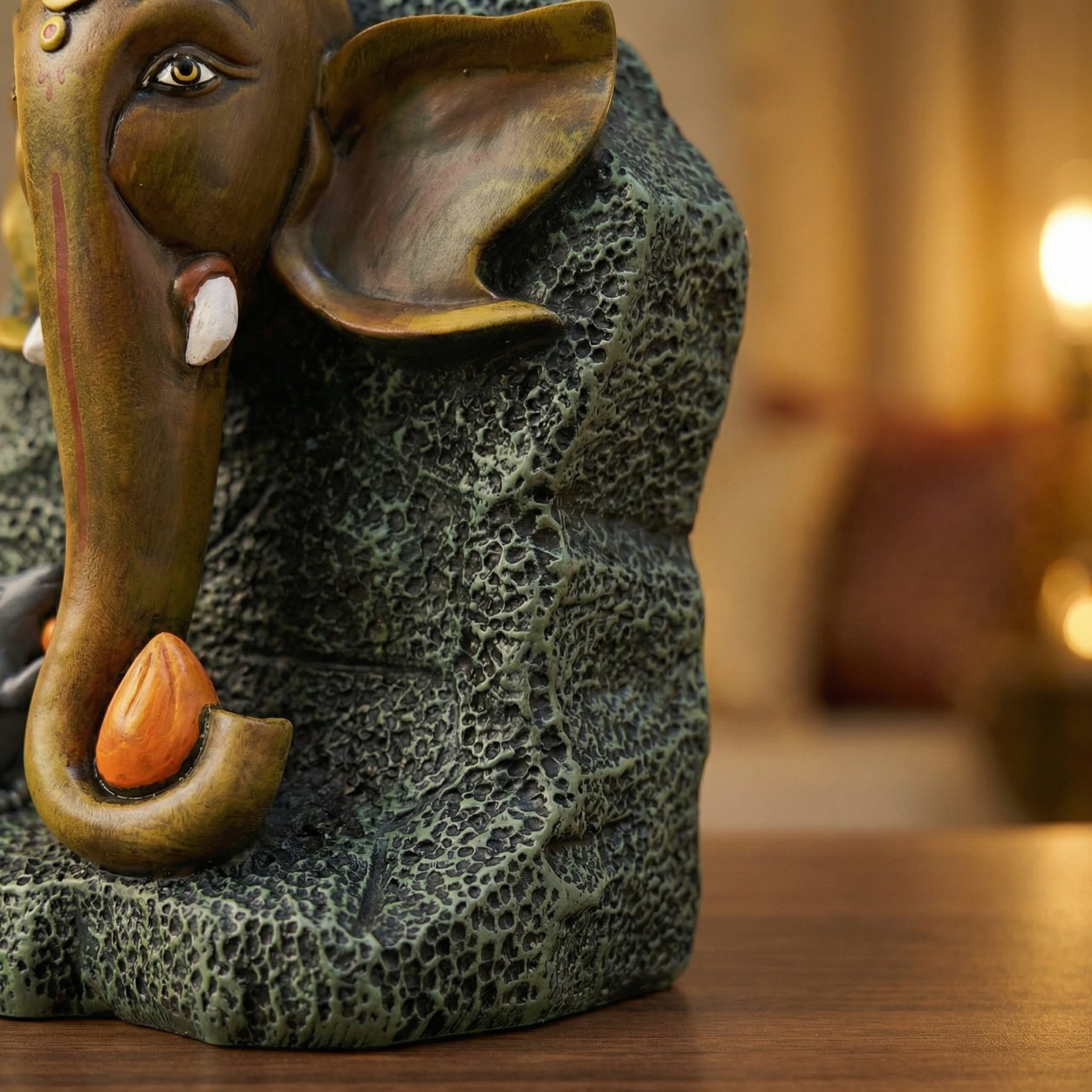Divine Ganesha Elegance Decor Piece | God Statue | Set of 1