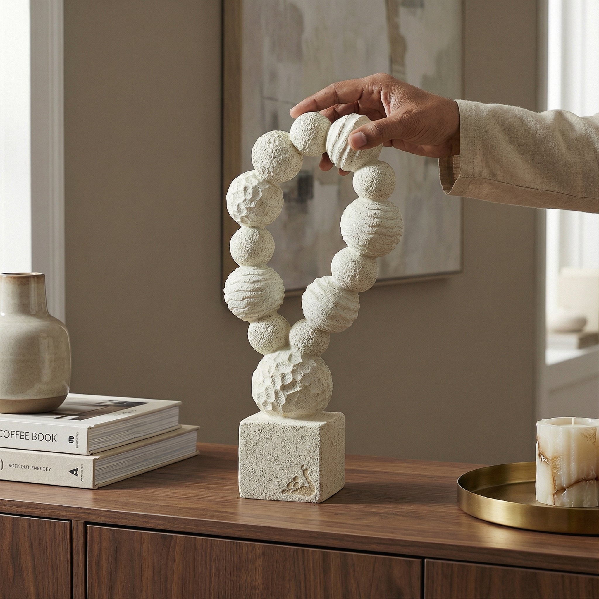 Orbit Sphere Sculpture | Set of 1