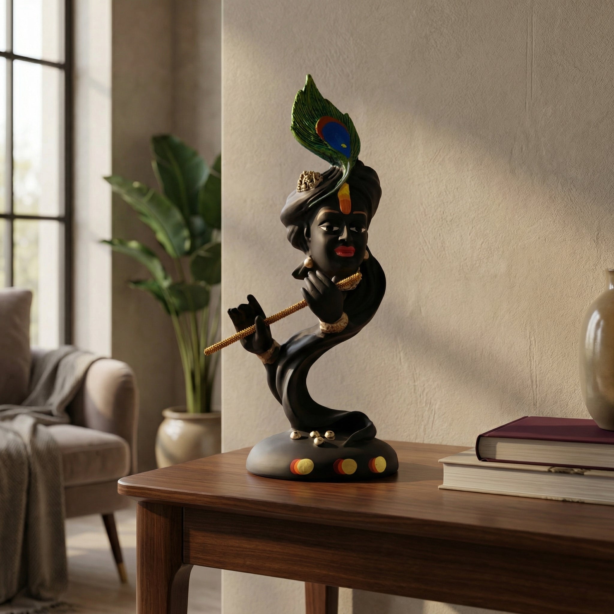 Mystic Krishna Statue | God Statue | Set of 1