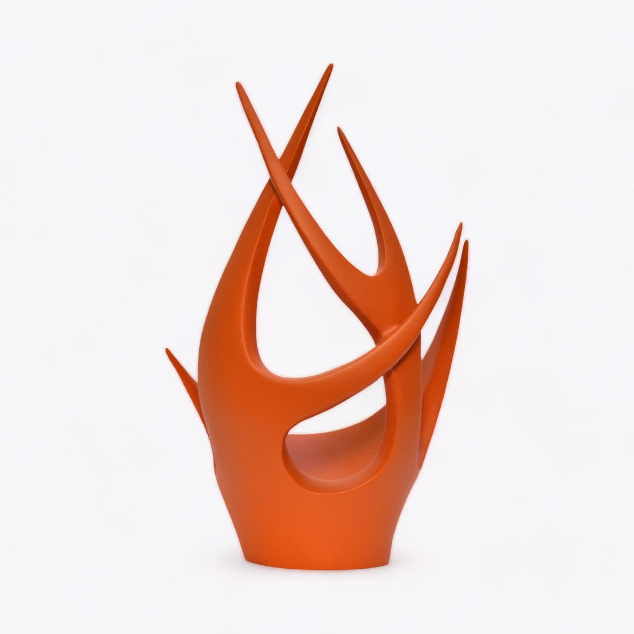 Abstract Flame Sculpture Decor | Set of 1