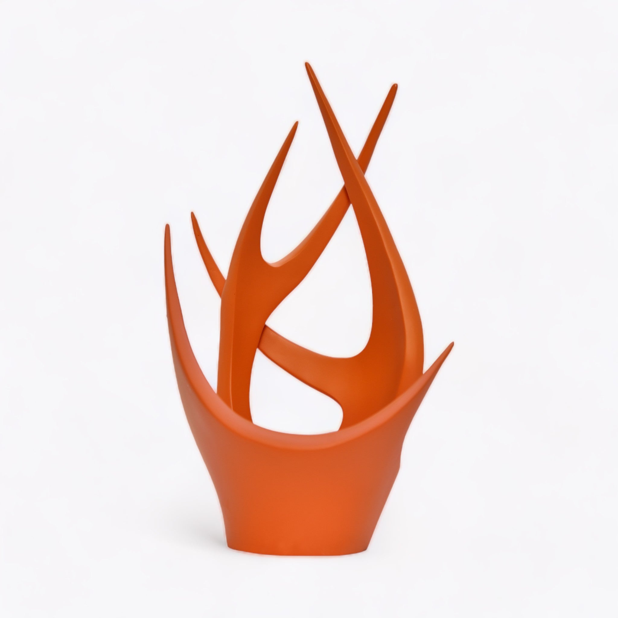 Abstract Flame Sculpture Decor | Set of 1