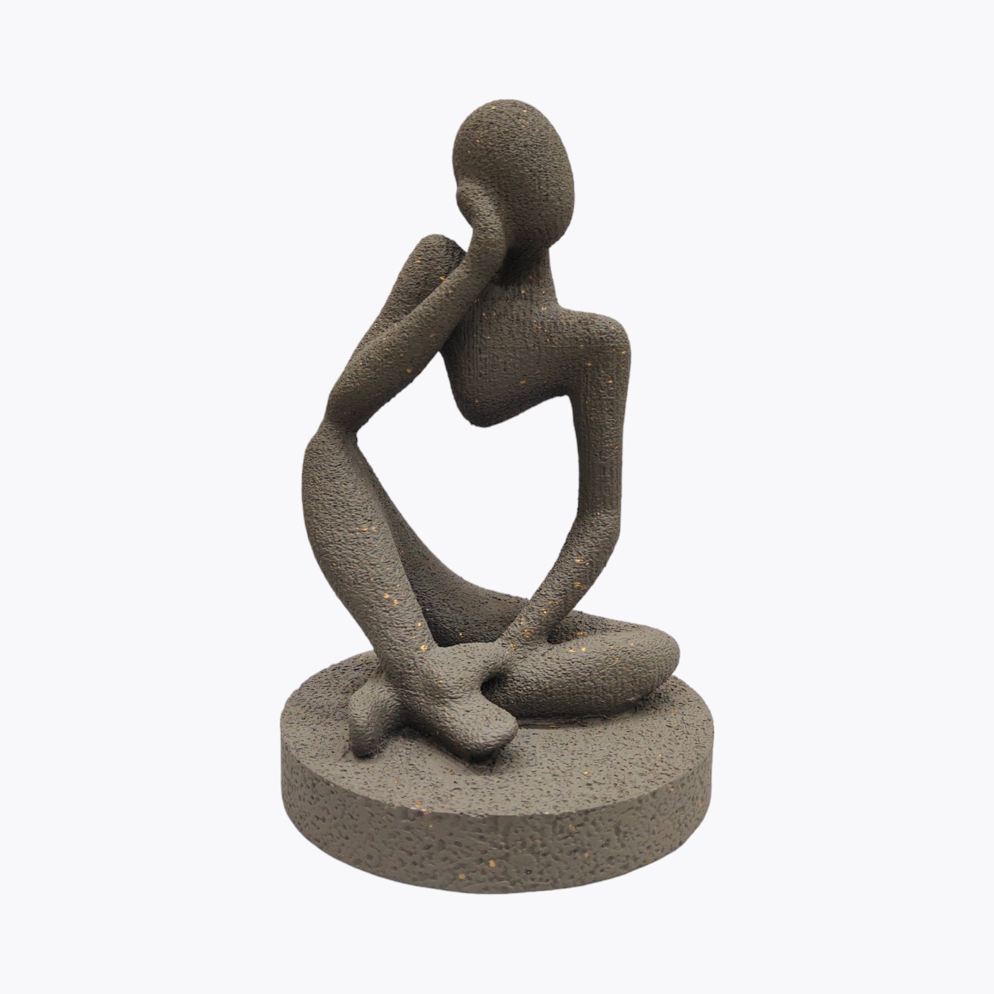 Abstract Thinker Sculpture Decor