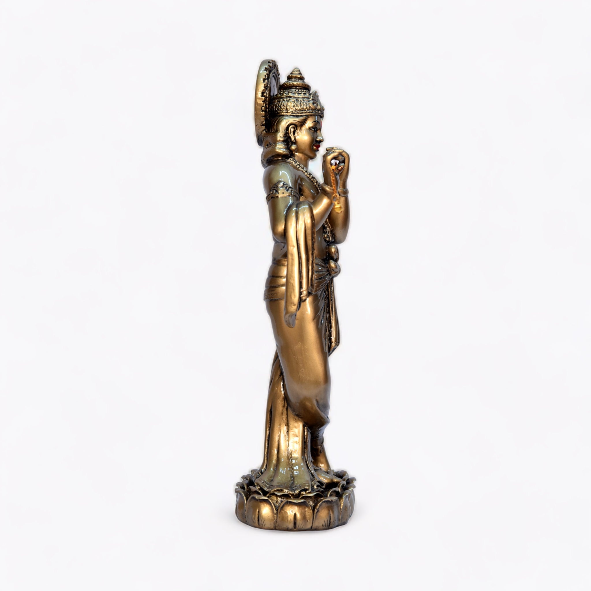 Divine Aura Golden Statue | God Statue | Set of 1