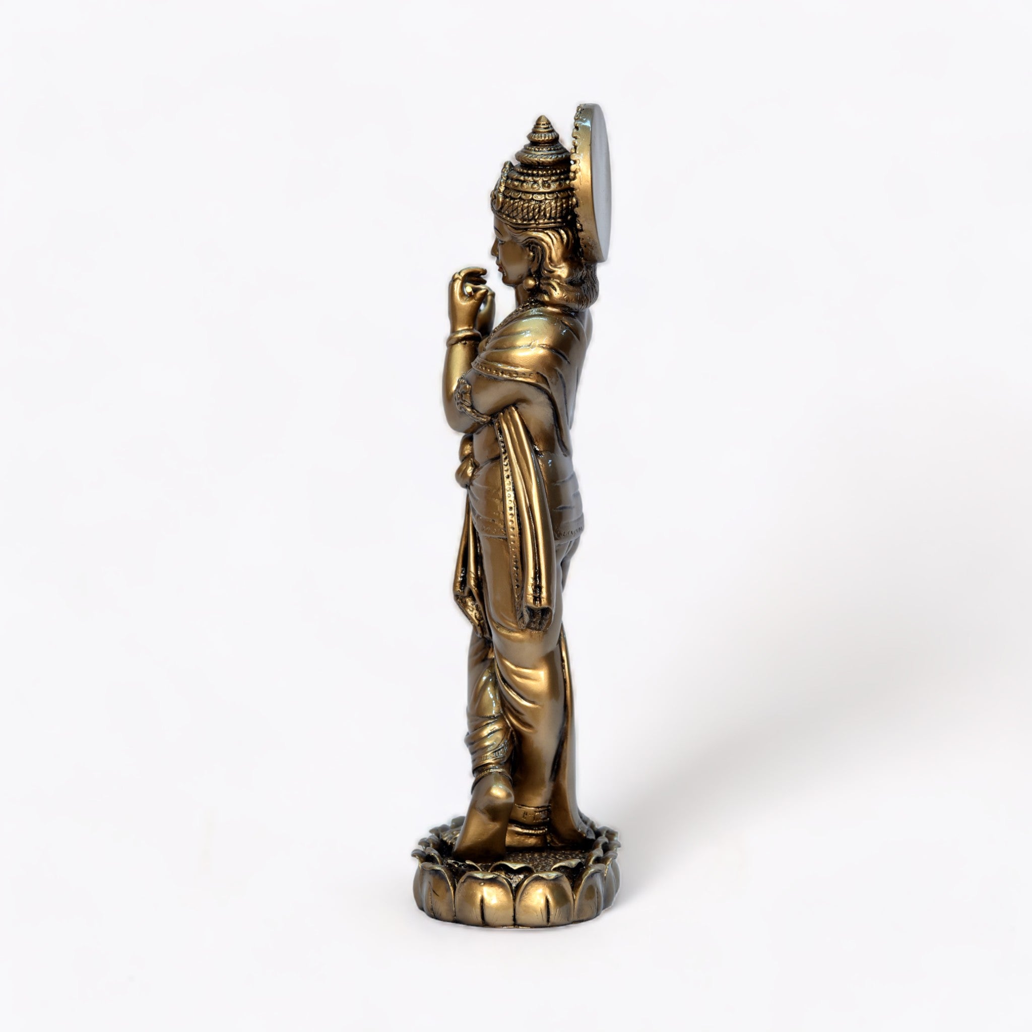 Divine Aura Golden Statue | God Statue | Set of 1