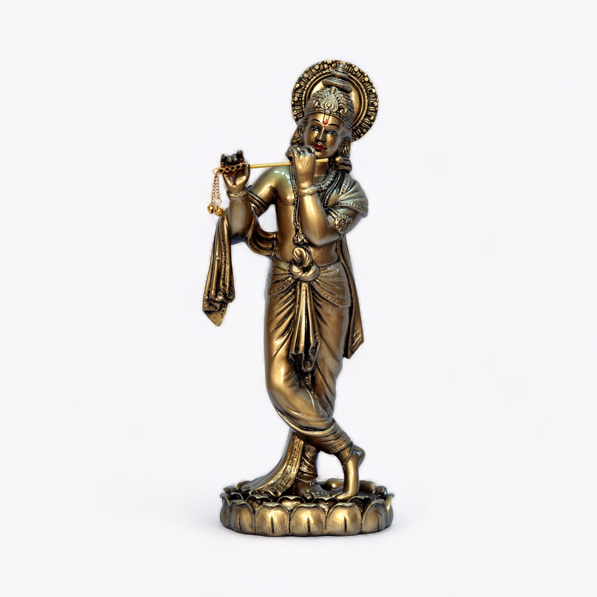 Divine Aura Golden Statue | God Statue | Set of 1