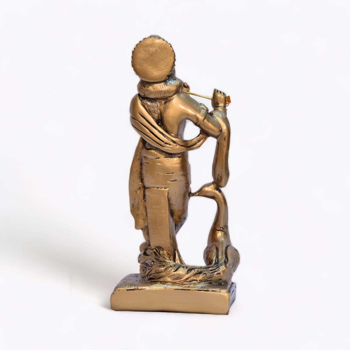 Lord Krishna Bronze Statue for Home | Vraj Home Decor | Vraj Home Decor