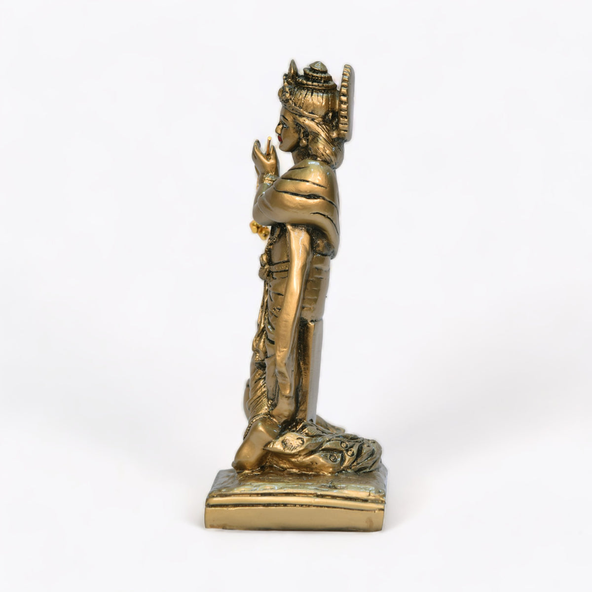 Lord Krishna Bronze Statue for Home | Vraj Home Decor | Vraj Home Decor