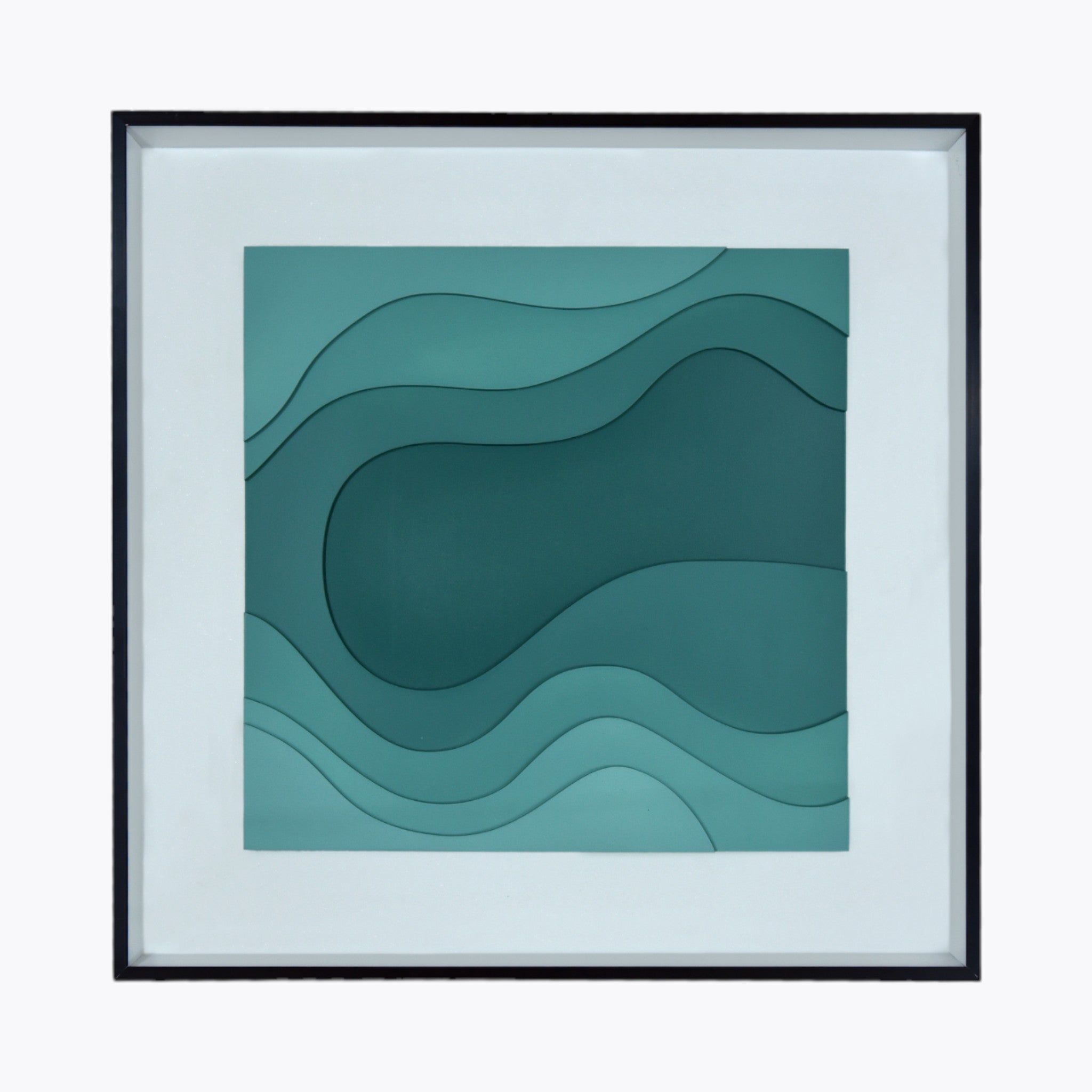 Elegant Abstract Decor Wall Art Set - Oceanic Tranquility | Set Of 3