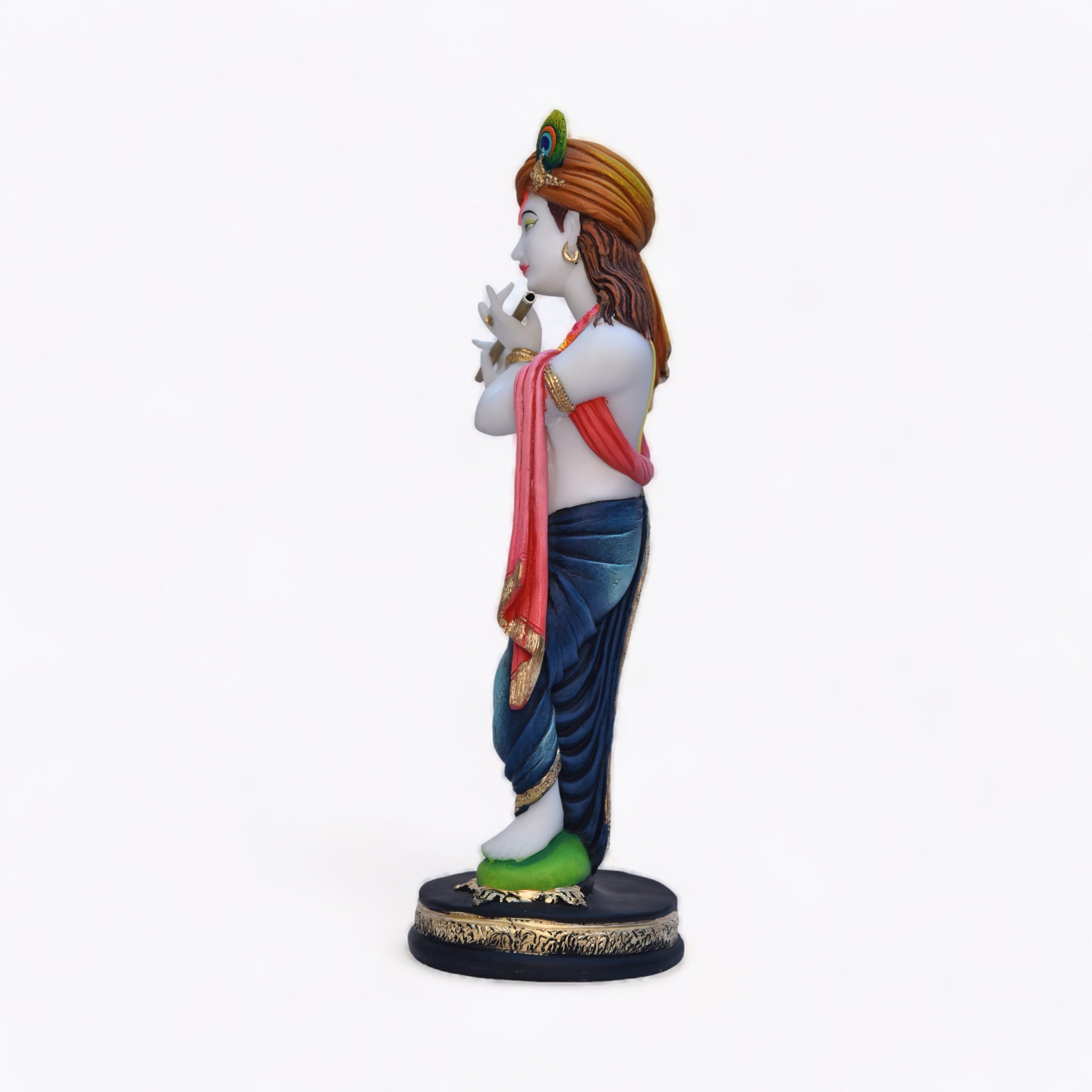 Elegant Krishna Flute Maestro Statue | God Statue | Set of 1