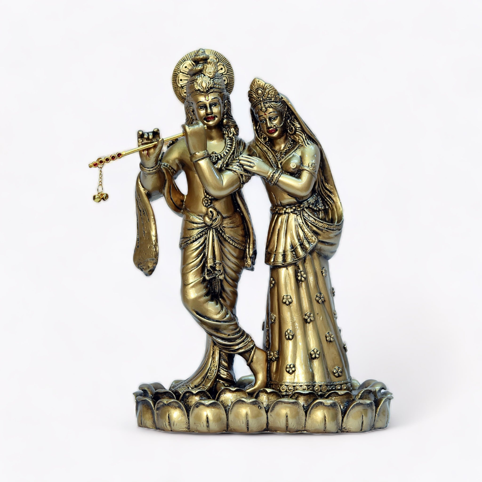 Eternal Melody Radha Krishna Statue | God Statue | Set of 1