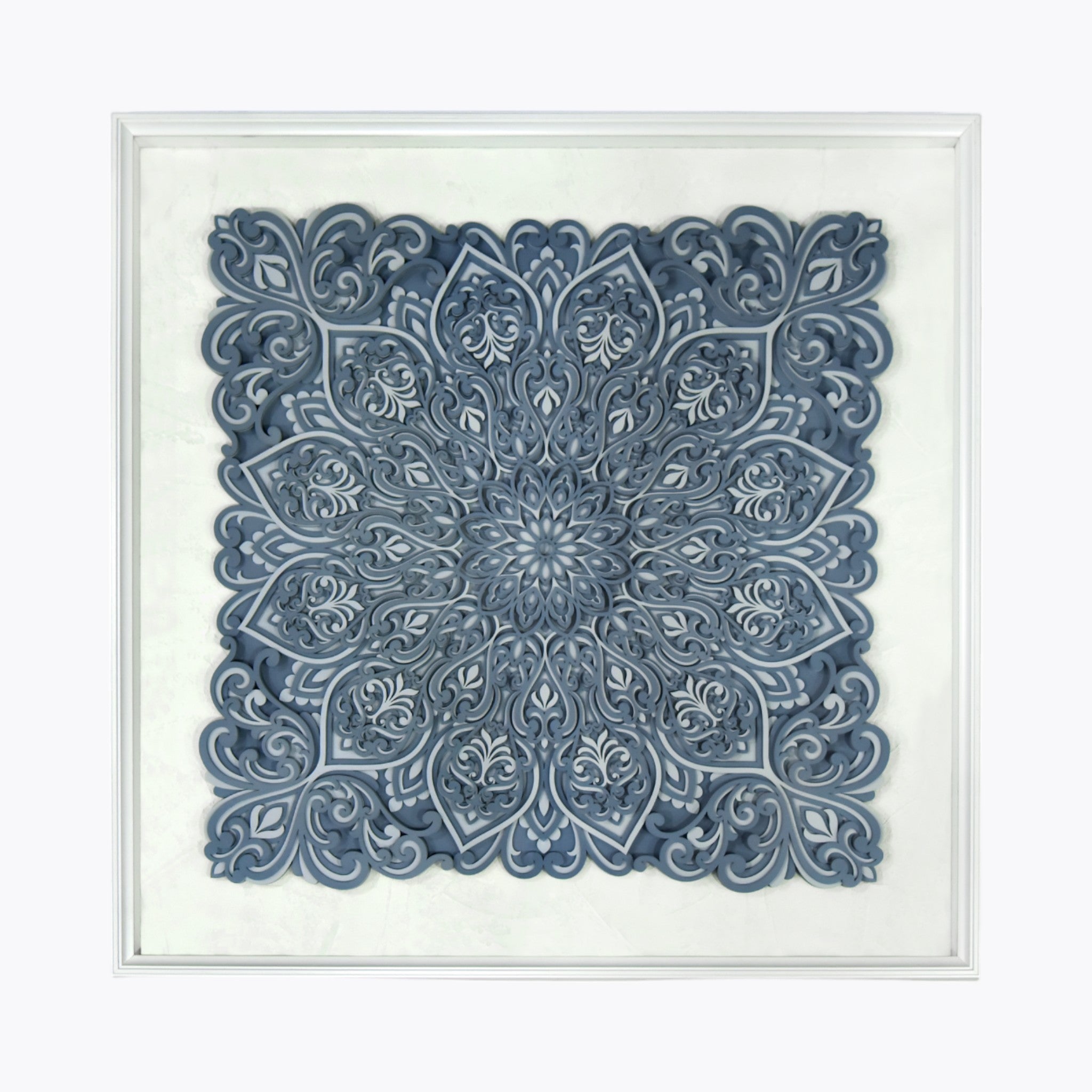 Majestic Mandala Depth Wall Art | Set of 1