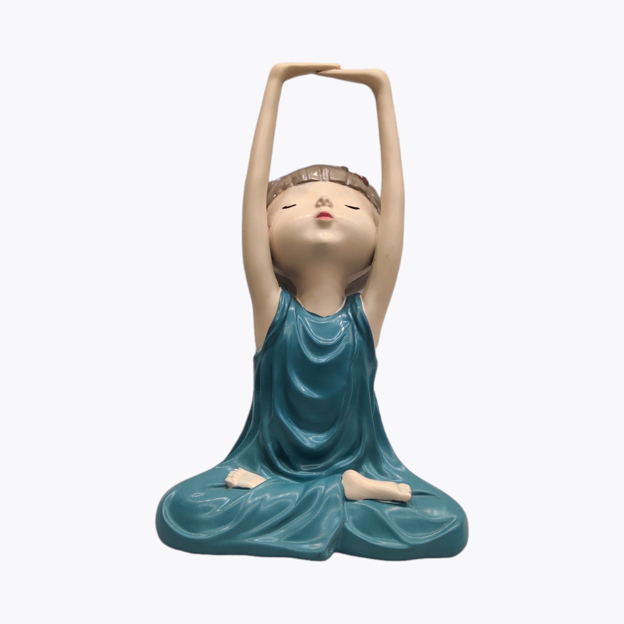 Meditative Child Sculpture – Peaceful Charm | Set Of 1