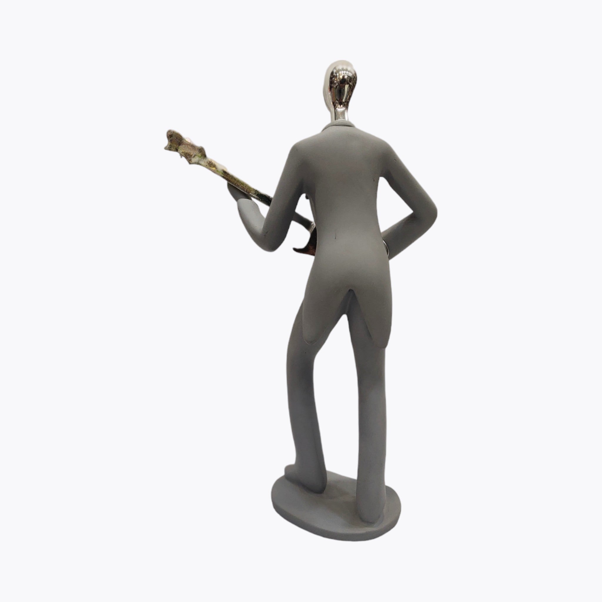 Modern Guitarist Figure Sculpture | Set Of 1