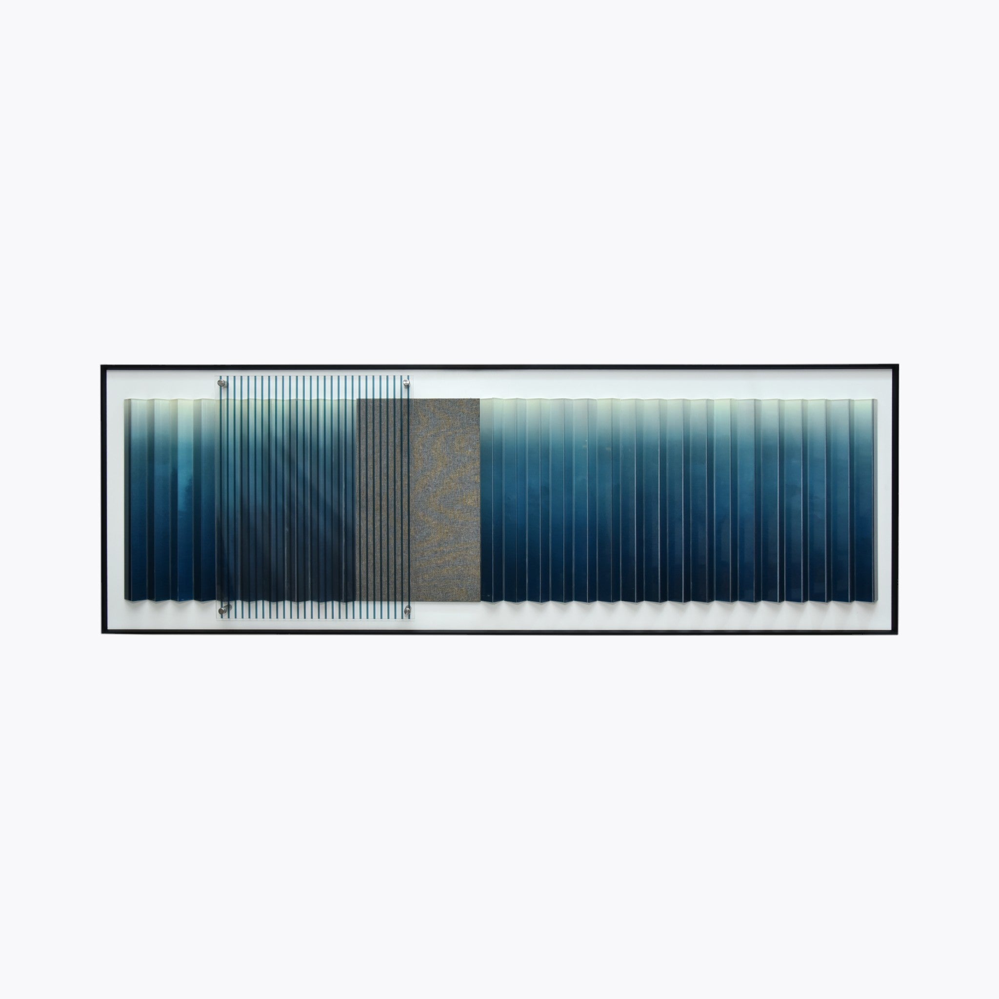 Oceanic Hues Textured Wall Art