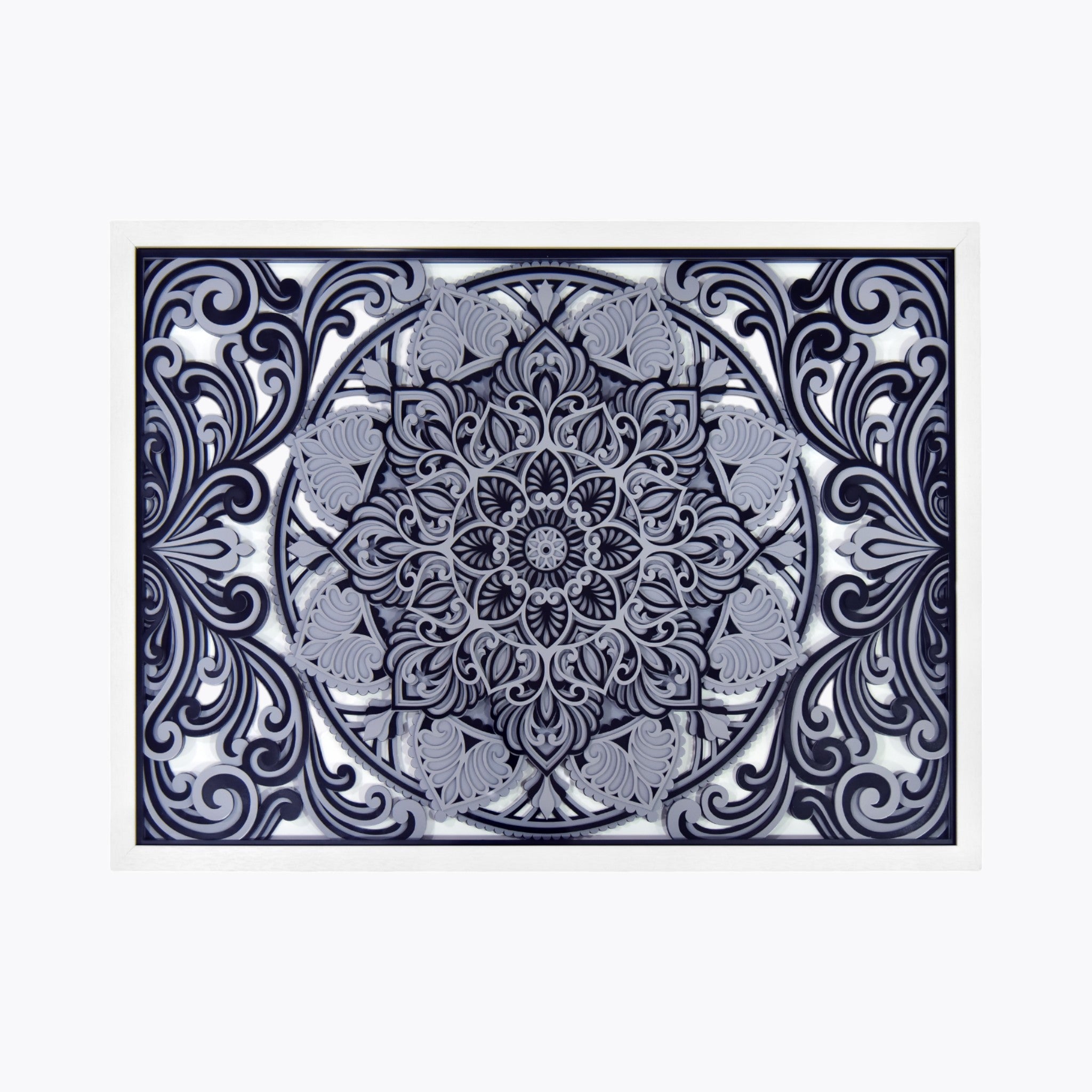 Ornate Intricacy Mandala Wall Art