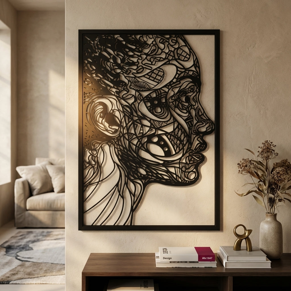 Earthen Hues Abstract Wall Art | Set of 1