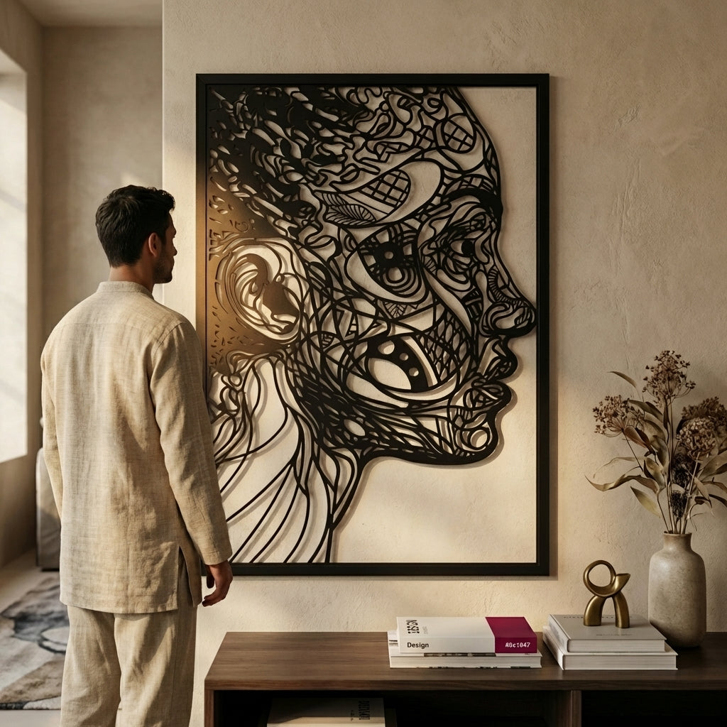 Earthen Hues Abstract Wall Art | Set of 1