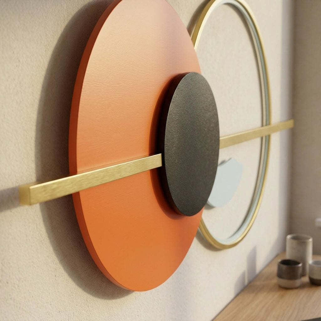 Geometric Sun Wall Art