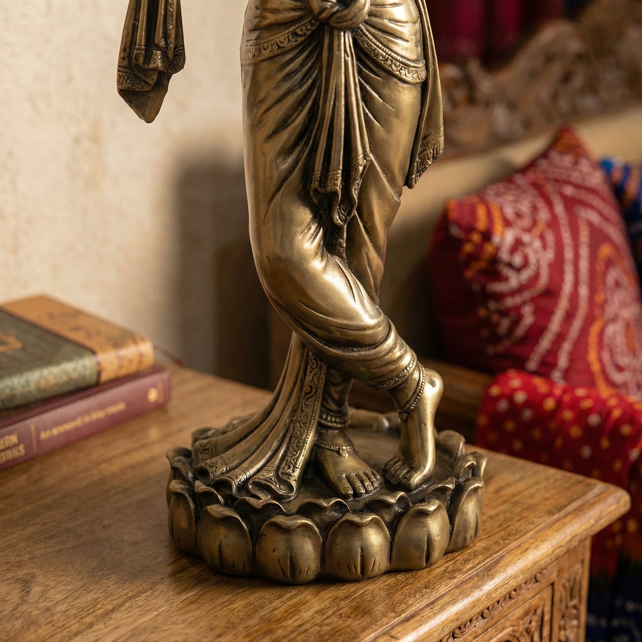 Divine Aura Golden Statue | God Statue | Set of 1