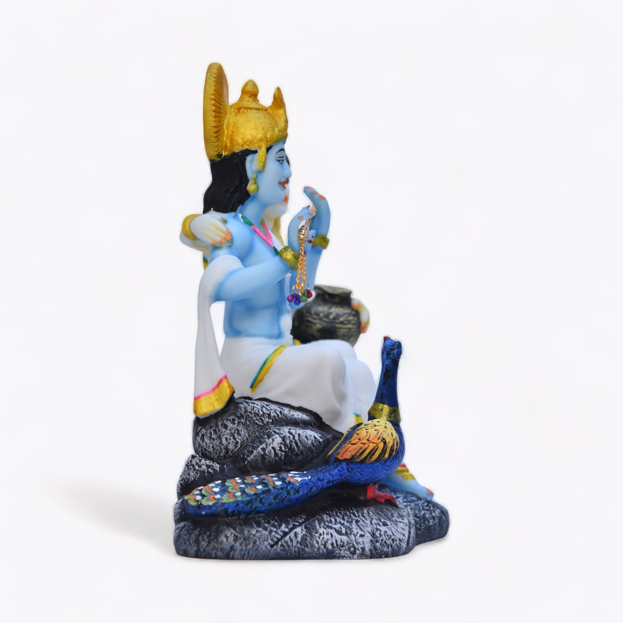 Serene Divinity Krishna and Radha Statue | God Statue | Set of 1