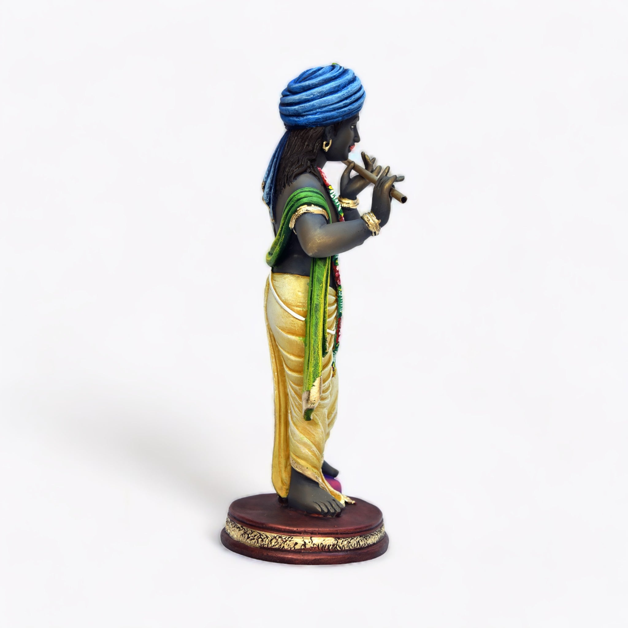 Serene Krishna Divine Melody Statue | God Statue | Set of 1