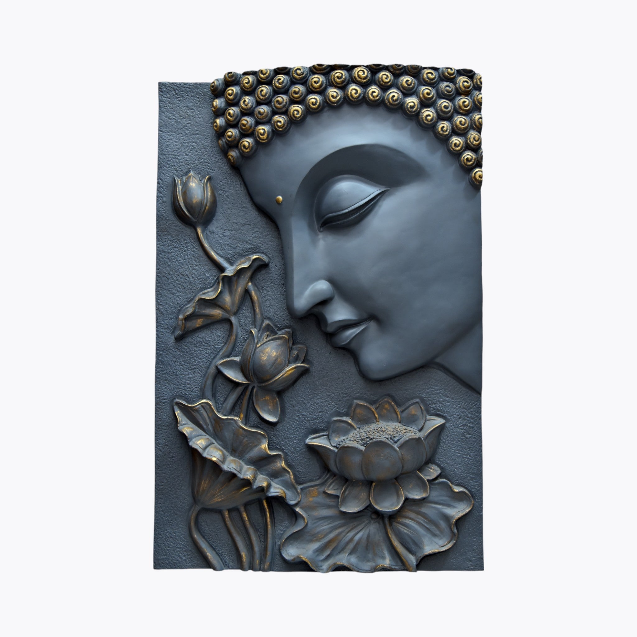 Serene Reflection Buddha Wall Art | Set of 1