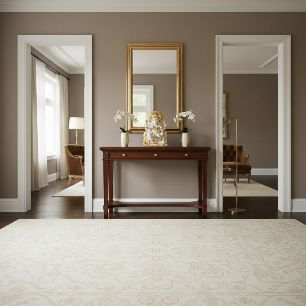 White & Gold Ganesha | God Statue | Set of 1