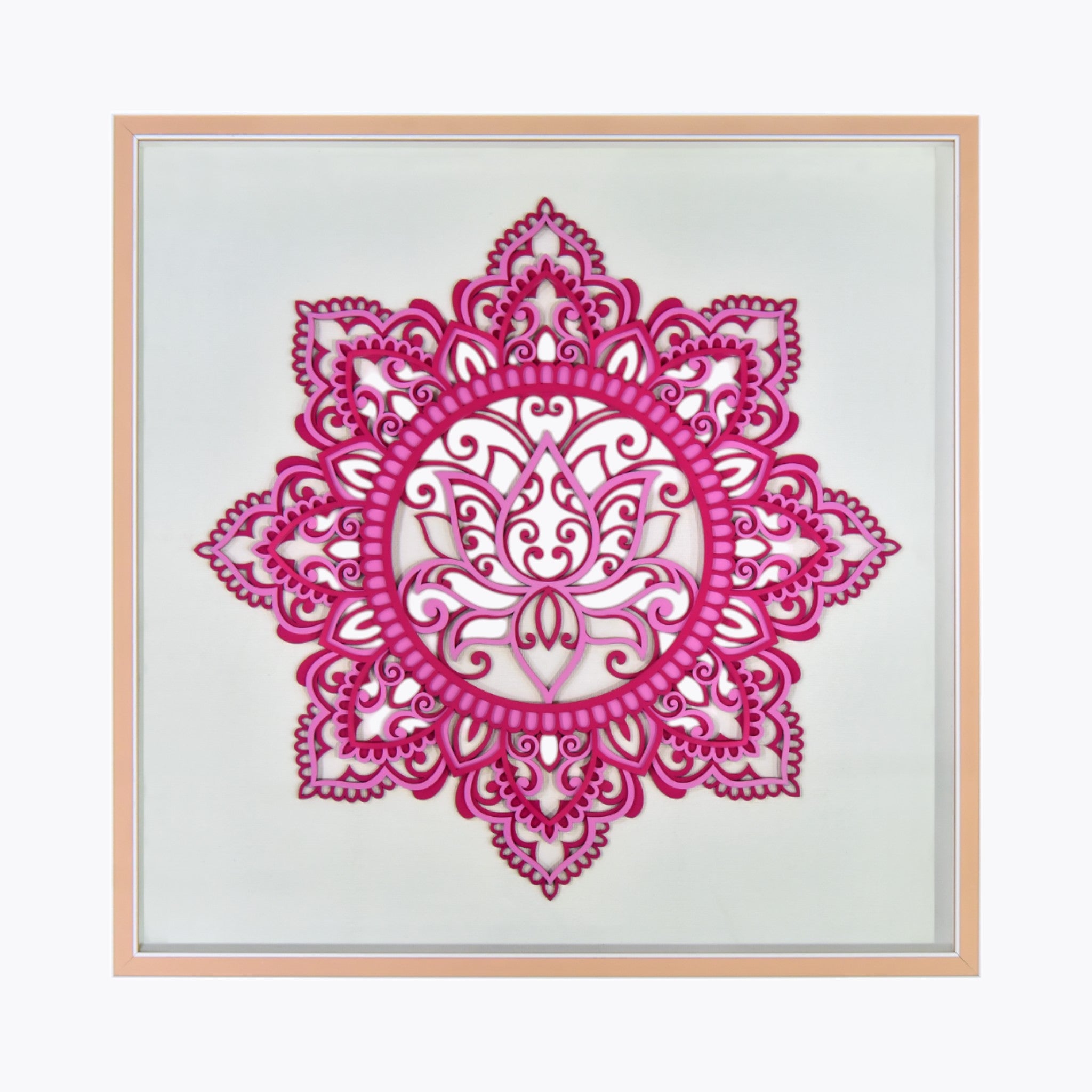 Vibrance Mandala Collection Wall Art | Set Of 1